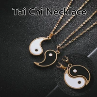 couples yin and yang tai chi alloy for bestfriend for girlfriend for couples sweet romantic creative necklaces