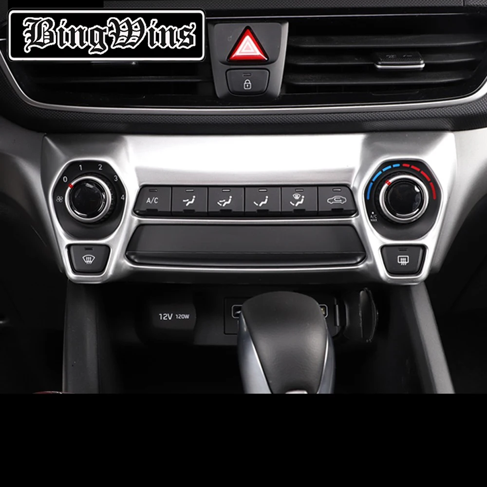 

Car style For Hyundai Lafesta Interior electroplate decoration refitting inner armrest stick shift frame central control air out