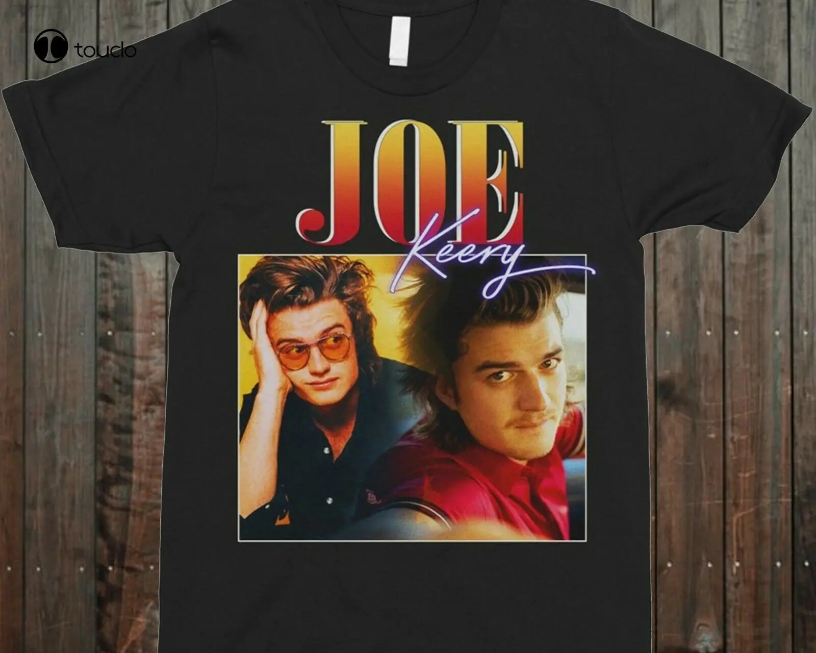 

Joe Keery 90S Crewneck Vintage T-Shirt Tee Shirt Custom aldult Teen unisex digital printing Tee shirt fashion funny new unisex