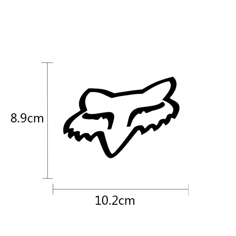 

Wholesale Cartoon Animal Stickers Little Fox Car Stickers Clothes Rack Funny Electric Cars Motorcycle Stickers Car Stickers
