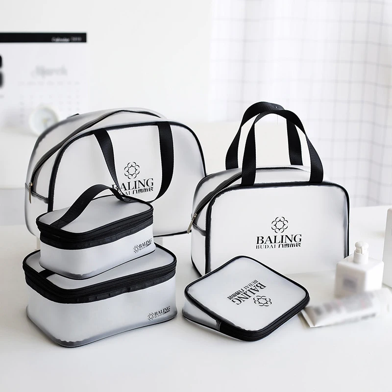 Упаковочные кубики прозрачный скраб водонепроницаемые косметички для макияжа