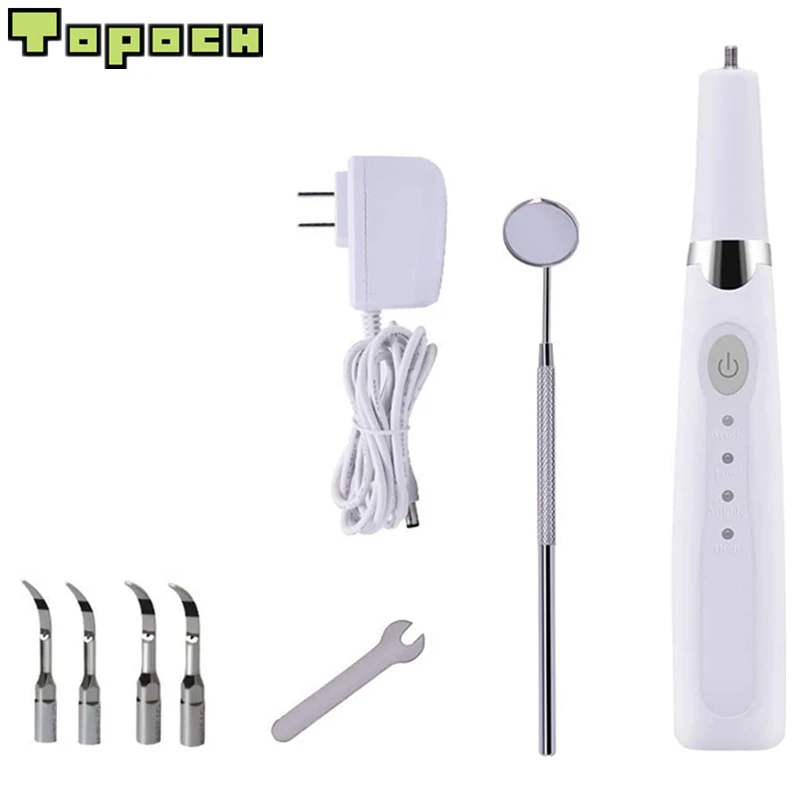 Перезаряжаемый Ультразвуковой очиститель зубов в минималистском стиле