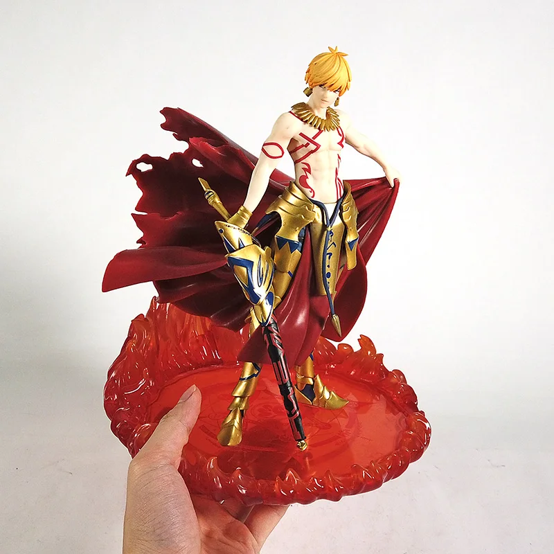 

FGO Fate Grand Order Figure Caster Archer Gilgamesh 1/8 Scale Painted PVC Action Figure Anime Statue Collection Model Toys