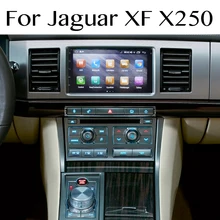 For Jaguar XF X250 250 2007~2015 Car Multimedia Android Screen NAVI GPS Audio Accessories CarPlay Vehicle Radio Navigation
