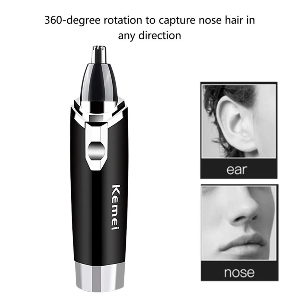 

Electric Nose Trimmer Beauty Nose Ear Hair Trimmer Removal Safe Face Care Razor Cleaner Portable Travel Shaver