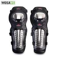 wosawe adult ski skating elbow knee pads stainless steel motorcycle motocross protective gear protector guards sports armor kit