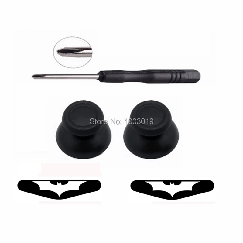 Черный аналоговый стик + наклейка со светодиодной подсветкой отвертка для