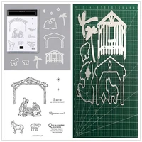 christmas metal cutting dies scrapbooking new arrival 2021 clear stamps and dies stencils for decorationstamping arts crafts