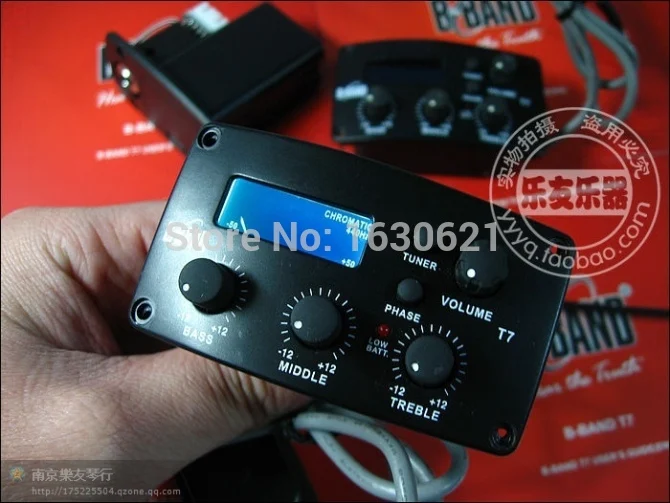 Финляндия оригинальный B BAND T7 звукосниматель акустической гитары Band t7