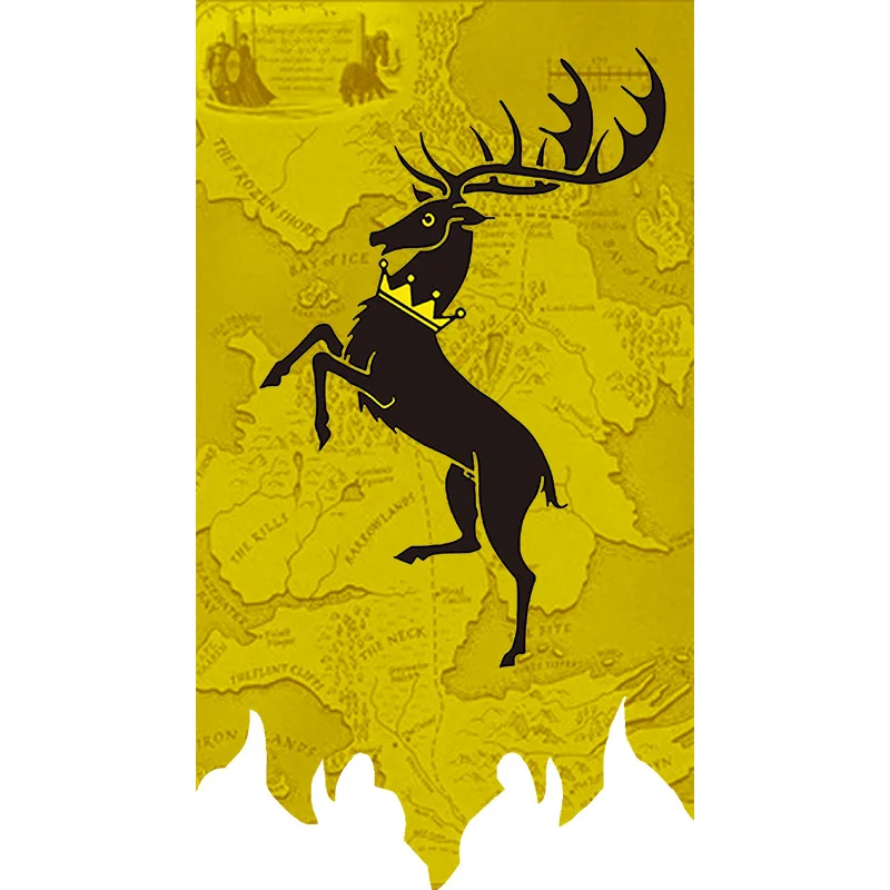 YAZANIE Игры престолов пользовательские флаги LANNISTER STRAK TARYARGEN TYRELL BOLTON GREYJOY MARTELL MORMONT TYRELL флаги и баннеры
