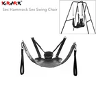 Кожаный гамак-качели, супер-нагрузка, Двухслойное кресло-качели, секс-мебель, слинг, кровать, подушка, взрослые БДСМ-игры, интимные игрушки для пар