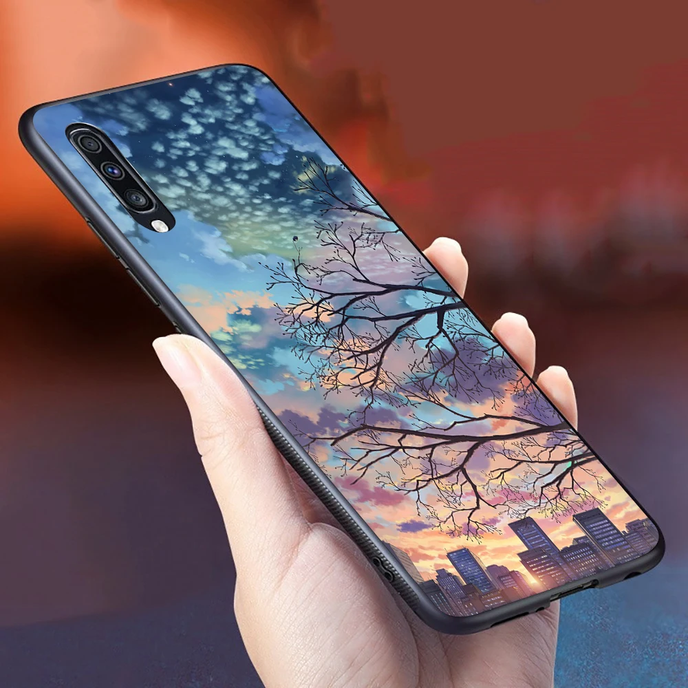 Дерева природы мягкий силиконовый чехол для телефона для samsung A2 Core A10s A20E A20s A30s A40s A50s A60 A70s - Цвет: B1