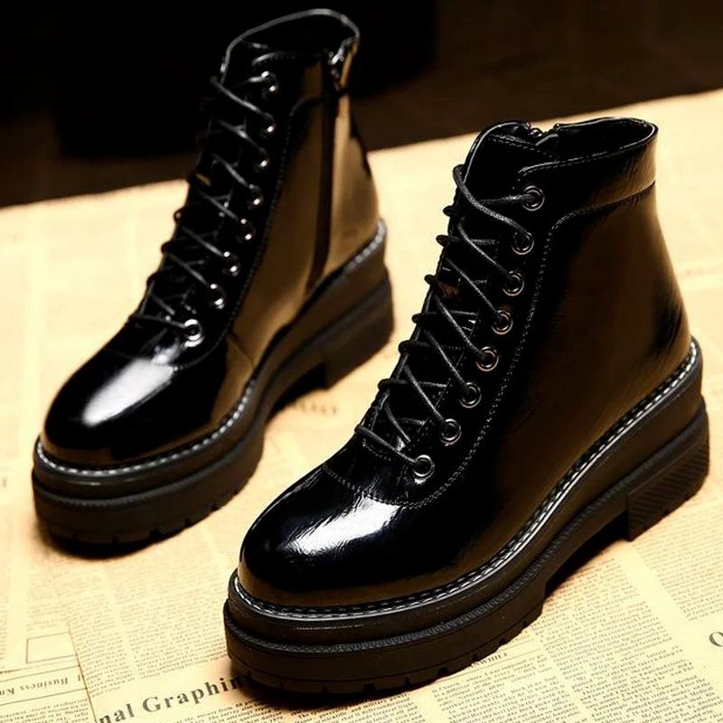 

2021 New Ankle Boots Women's Chelsea Boots Spring Rain Boots Women Winter High Heels Women Platform Women's Boots Short Boots