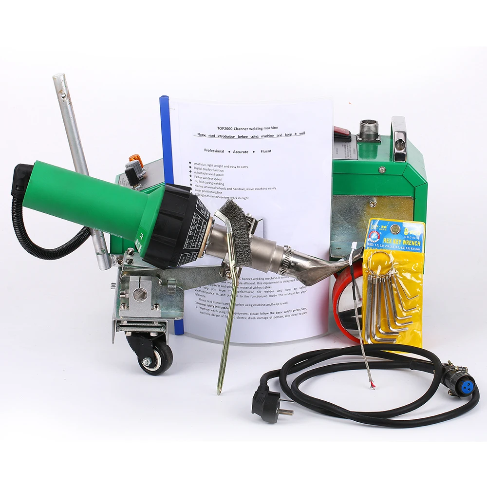 Сварочный аппарат горячего воздуха для баннеров и сварочный пластиковых