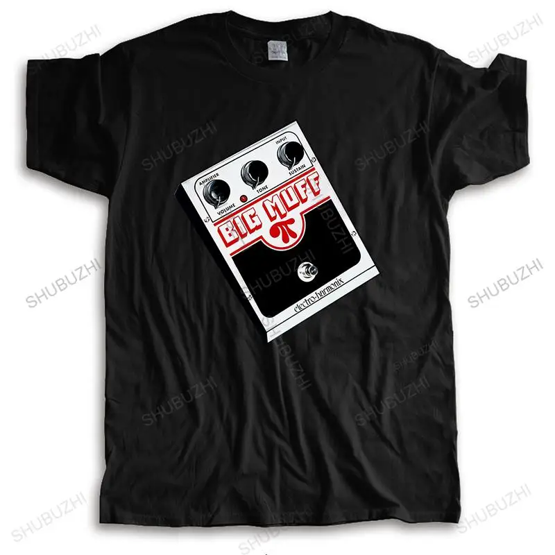 

Homme t shirt Brand Clothing summer men t-shirt uitar pedal effect big muff shoegaze Cotton tee-shirt male streetwear tees