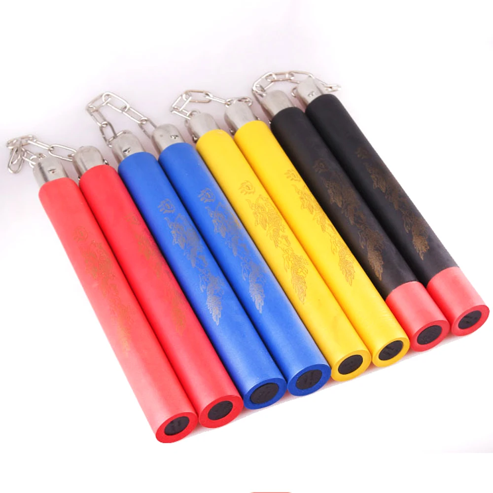 Горячие Единоборства нунчаки из поролона Nunchaku Дракон шаблон Черный Боевой для
