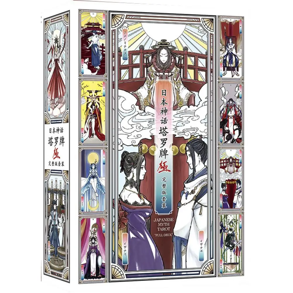 Полная колода японский миф Tarot палубная карта s чтение будущего tarot настольная