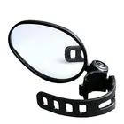 Универсальное регулируемое поворотное на 360 градусов зеркало заднего вида с ручкой для велосипеда, безопасное зеркало заднего вида для горного велосипеда с ремешком и пряжкой