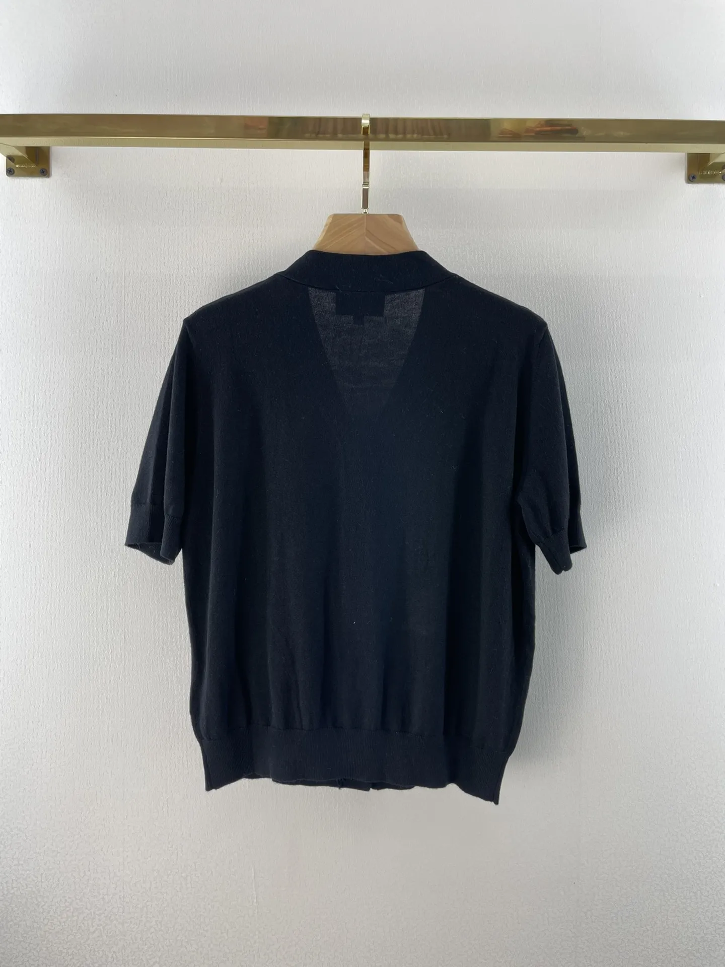 

Высококачественный брендовый вязаный Топ, шерстяной смешанный кардиган с коротким рукавом, женский кардиган на раннюю осень 2021, высококаче...