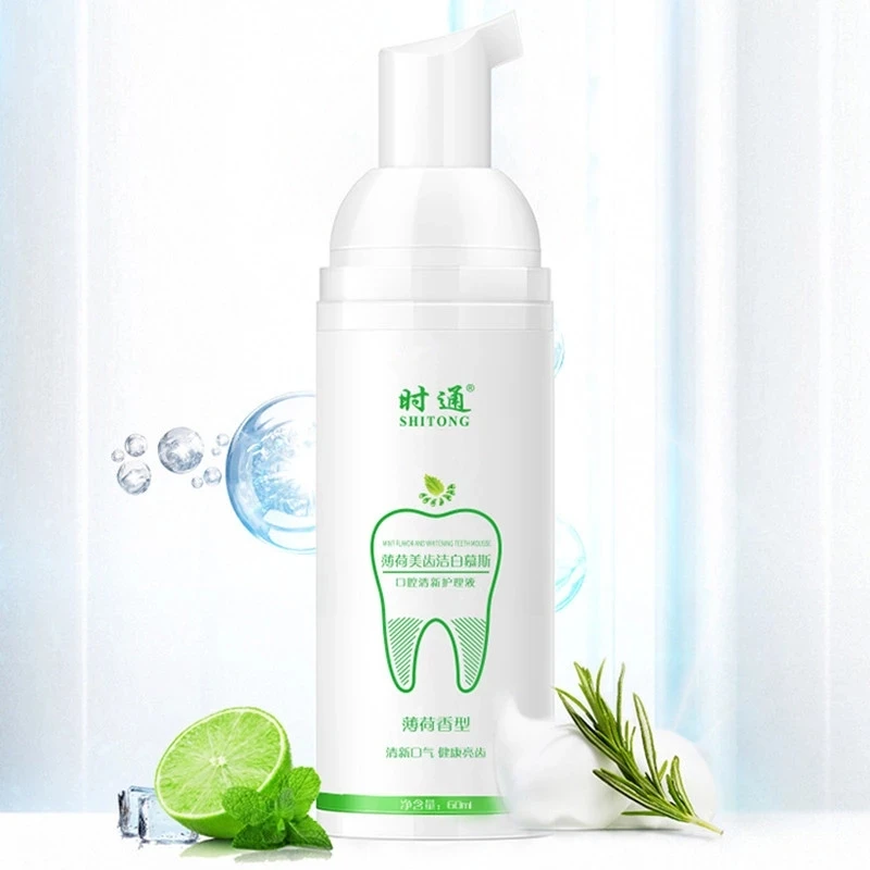 Зубная паста чистый мусс для зубов ослепительный белый порошок полости рта