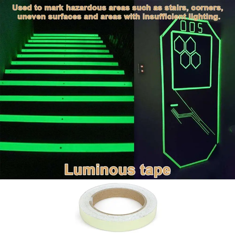 Временные тату бандаж светоотражающая флуоресцентная лента стикер черного