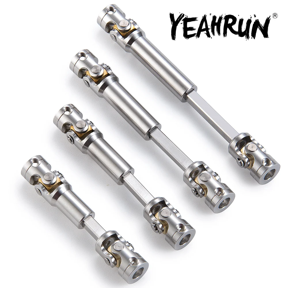 YEAHRUN Metal Drive Shaft Joint for 1/14 Tamiya RC Tractor Truck Model Car Upgrade Spare Parts Accessories