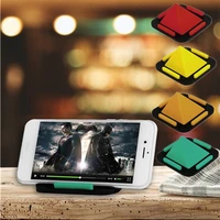 zuidid 5 color universal smart phone mobile phone desktop stand pyramid shape high practicality mobile phone stand