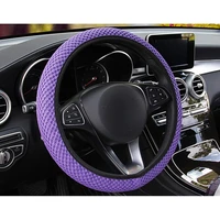 1pcs car steering wheel cover breathability skidproof auto covers decor fabric durable car styling 6 colors
