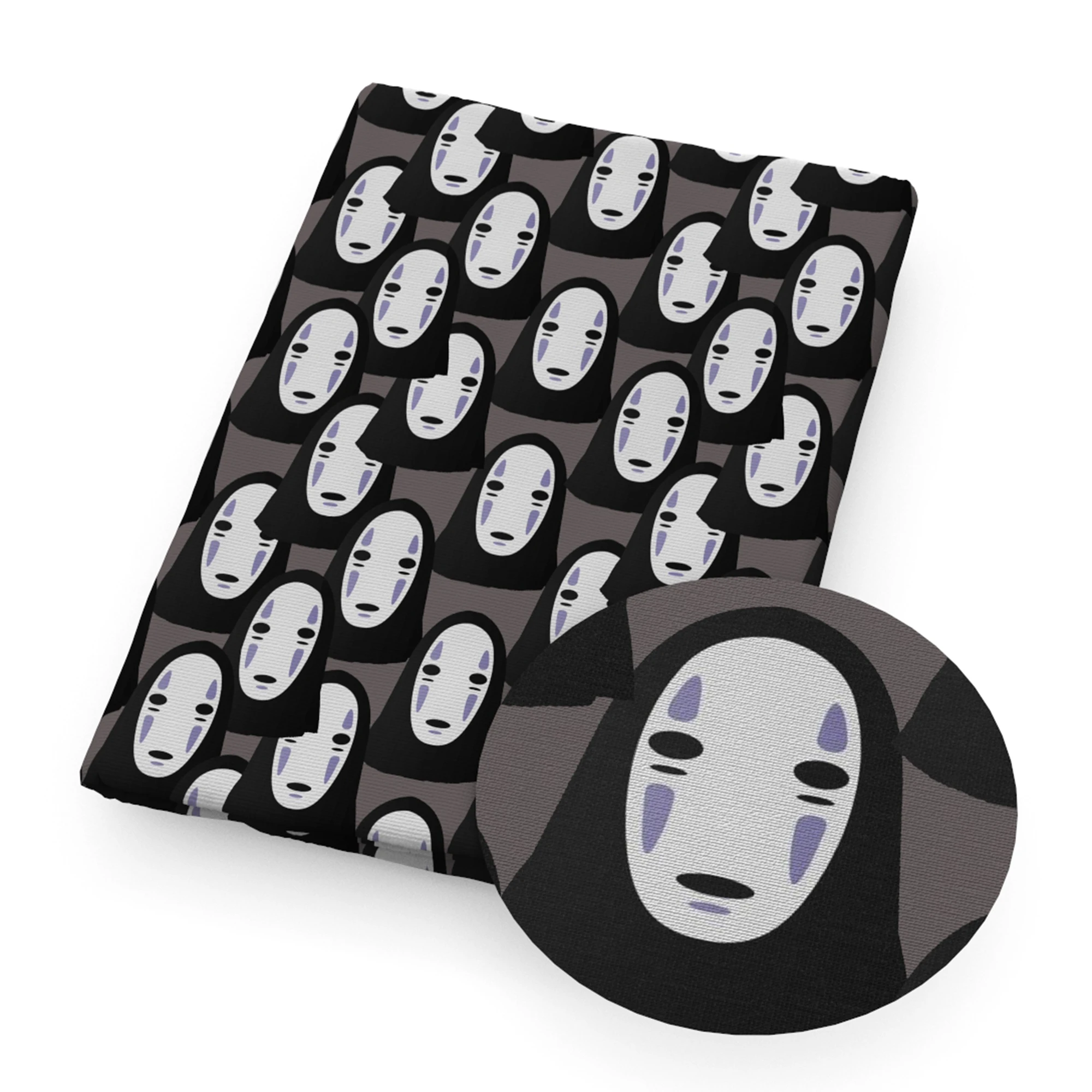 50*145 см японская аниме полиэфирная хлопчатобумажная ткань для шитья рукоделия DIY