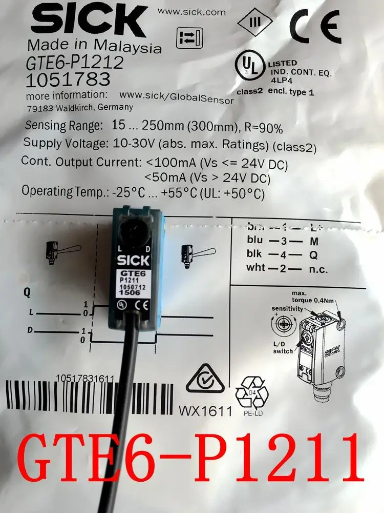 

new photoelectric switch GTE6-P1212, GTE6-P1211