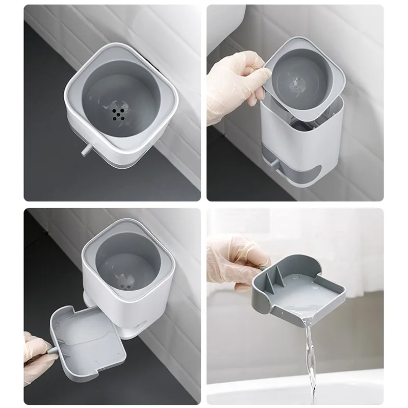 Держатель для туалетной щетки ONEUP TPR силиконовая Мягкая Чистящая Щетка с