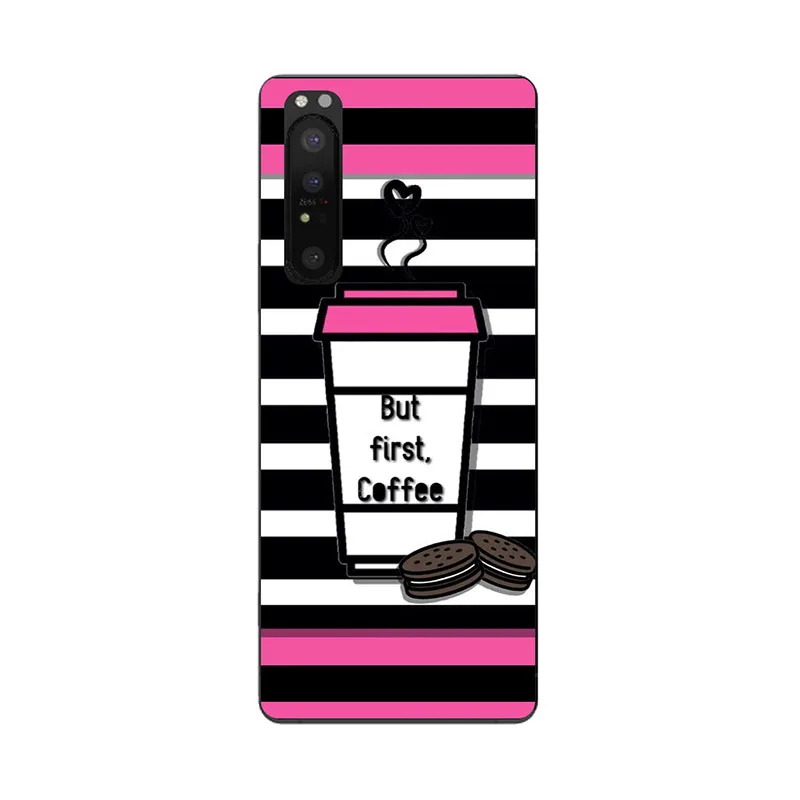 phone case for sony xperia 5 ii 6 1 xperia 20 8 sony xz5 soft tpu relief silicone case animal cat cover coque free global shipping