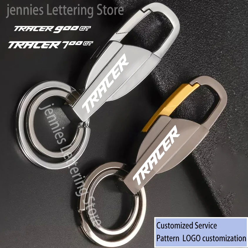 

Fashion car metal keychain carabiner logo for Yamaha TRACER 900 700 GT 900GT TRACER MT09 MT07 MT 09 MT 07 motorcycle Accessories