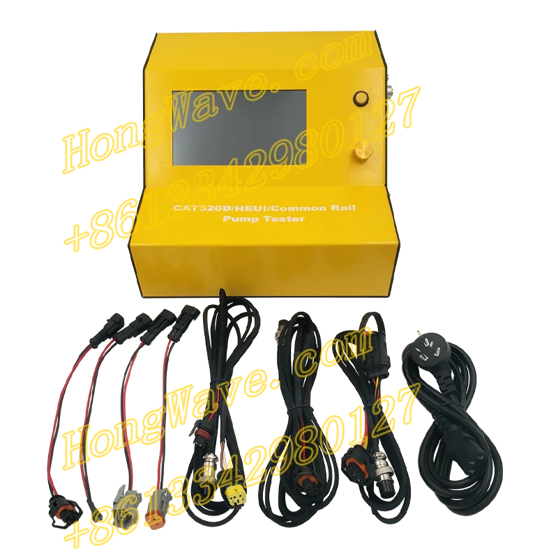 Тестер Common Rail CAT320D / HEUI с 7 дюймовым сенсорным экраном и встроенным датчиком