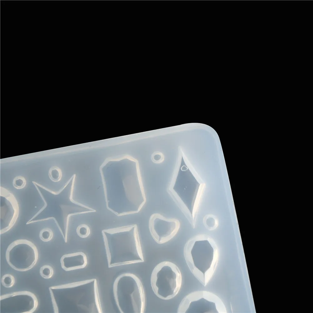 

Oval/Heart/Water Droplets Cabochon Semicircle Silicone Chocolate Mold Mould For Epoxy Resin Jewelry Making DIY