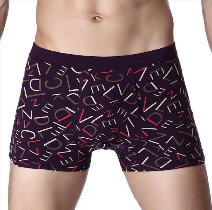 Мужские трусы нижнее белье из модала дышащие Бесшовные Брюки со средней талией и