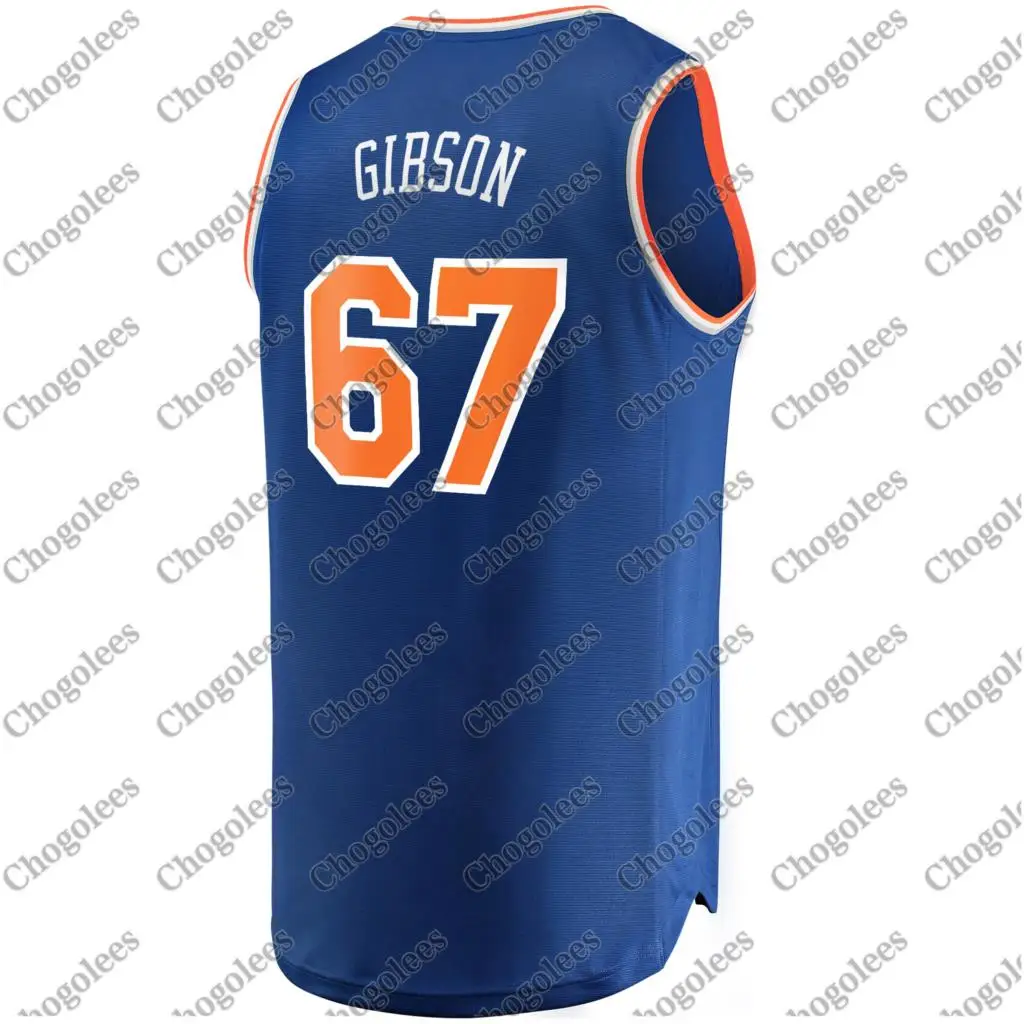 

Men Basketball Jersey Taj Gibson New York Branded Fast Break Player Jersey Icon Edition Blue