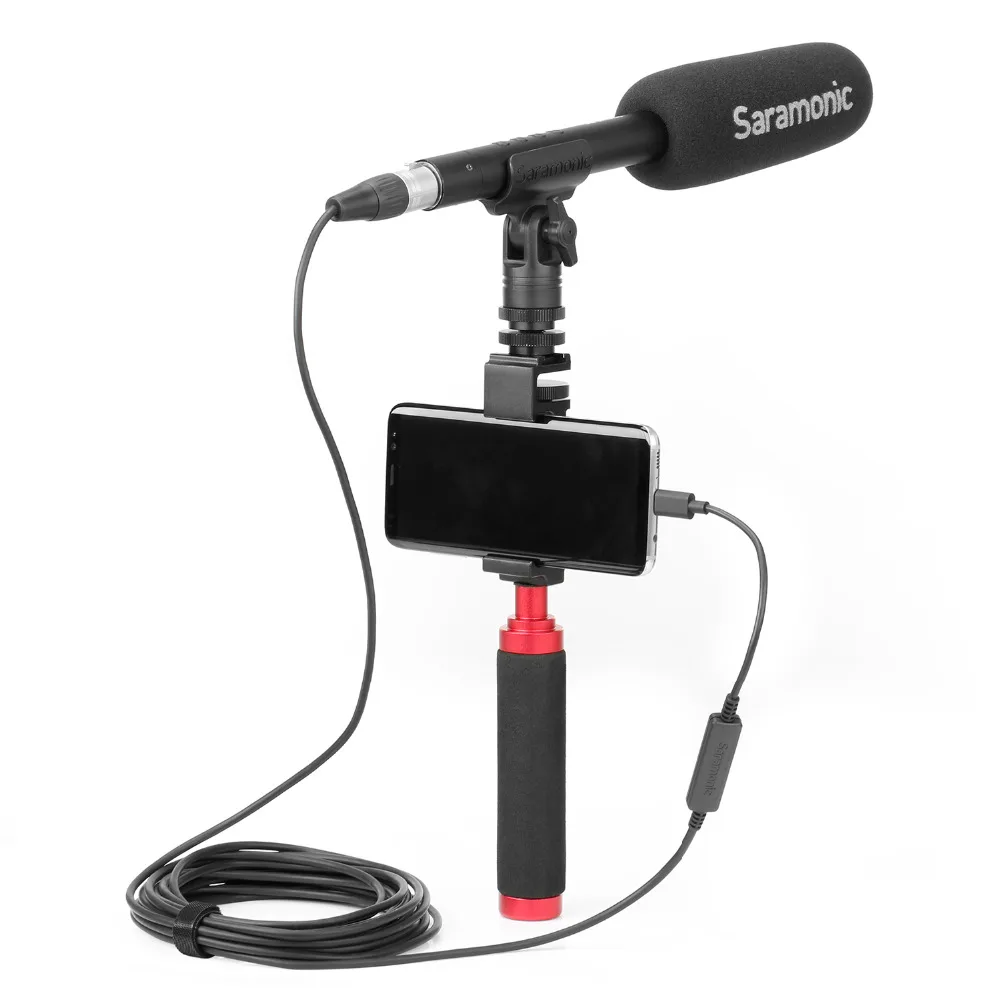 Кабель адаптер Saramonic UTC XLR 6 м с разъемом и USB Type C для Pro Mic & Android Smartphone|Аксессуары