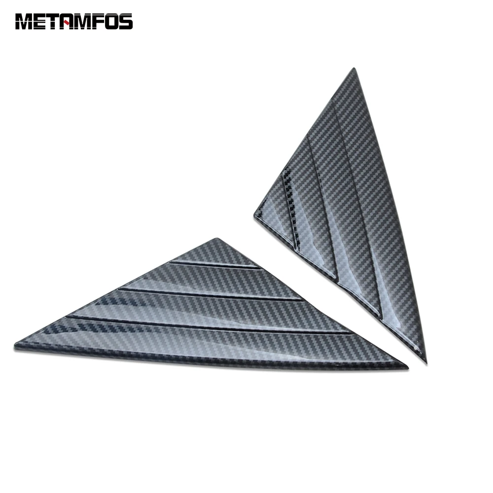 Переднее окно из углеродного волокна для Tesla Model 3 2018 2021 полоса стойки крышка