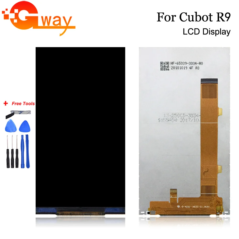 5&quot For Cubot R9 LCD Display+Touch Screen Assembly 100% Tested LCD+Touch Digitizer Glass Panel Replacement + Tools | Мобильные