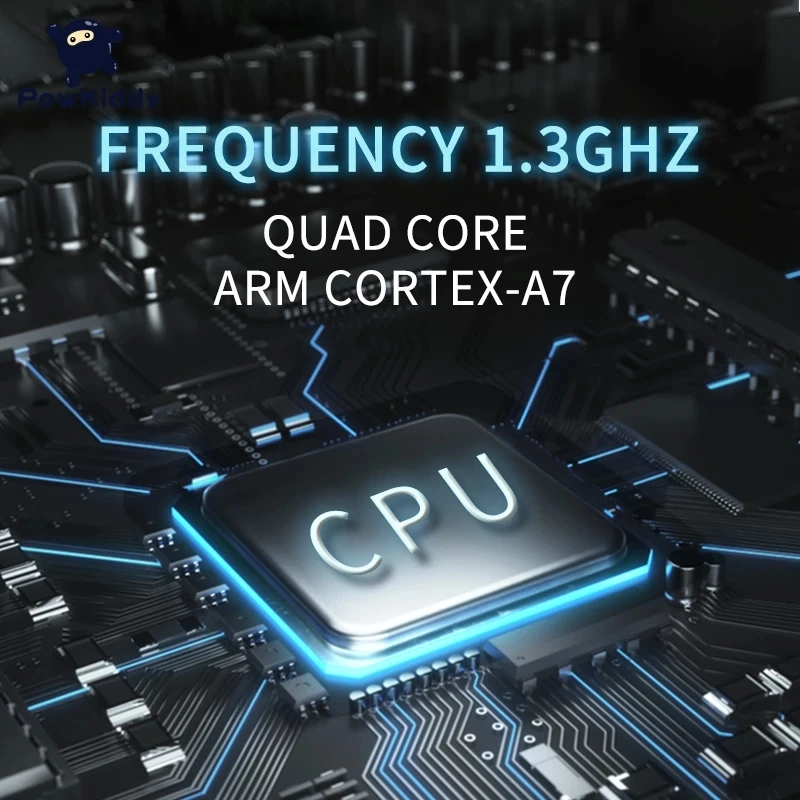 Портативная игровая консоль POWKIDDY X2 с IPS-экраном 7 дюймов встроенный 11 симуляторов