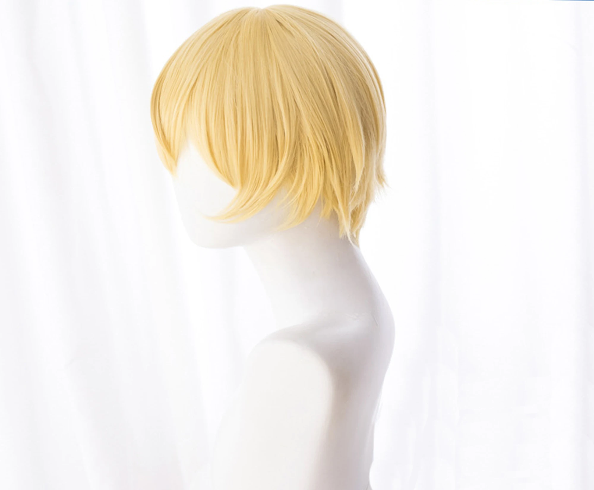 Sword Art Online Alicization SAO Eugeo косплей парик для волос синтез желтый полукрученый