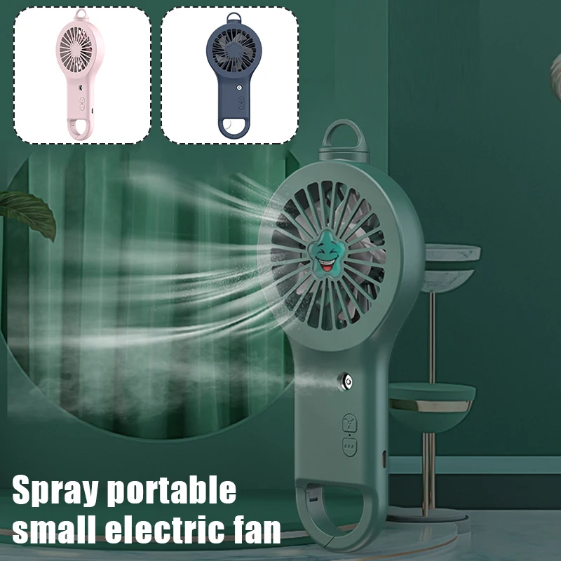 

Mini USB Spray Water Mist Rechargeable Portable Small Handheld Fan for Travel Camping Outdoors VJ-Drop