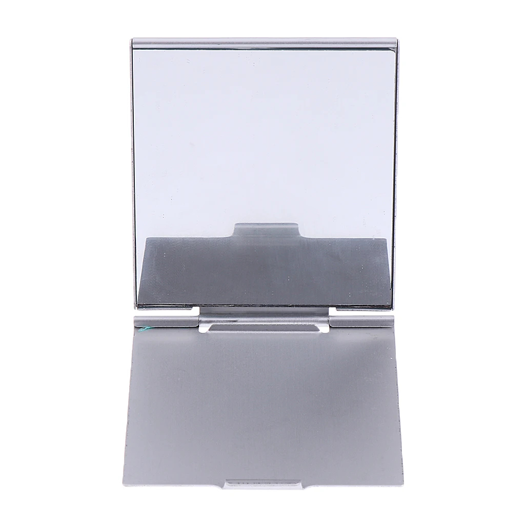 Alloy Hiking Emergency Mirror Unbreakable Mirrors Makeup 7x6'' Camping Sign