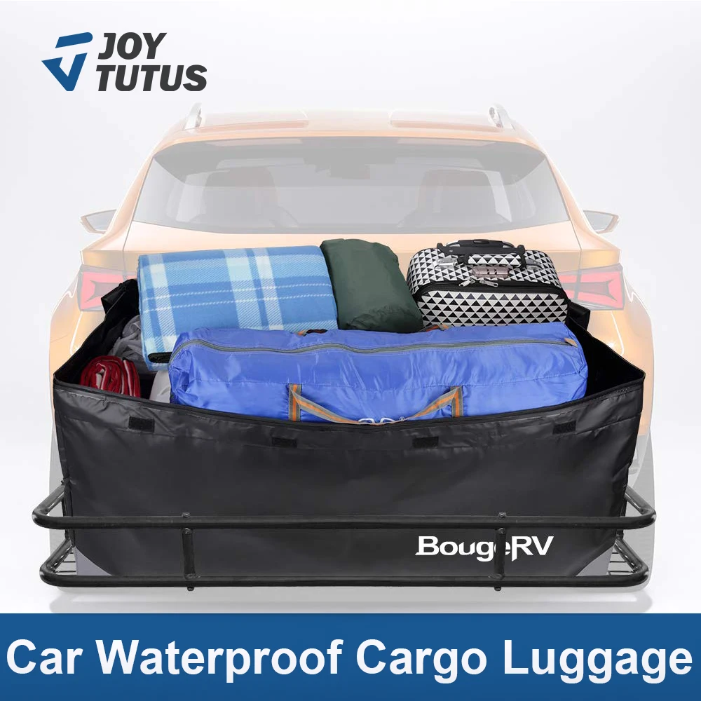 

Universal Car Hitch Waterproof Cargo Luggage Travel Bag Rainproof Basket Car Storage Roof Top Rack Large Capacity Carrier
