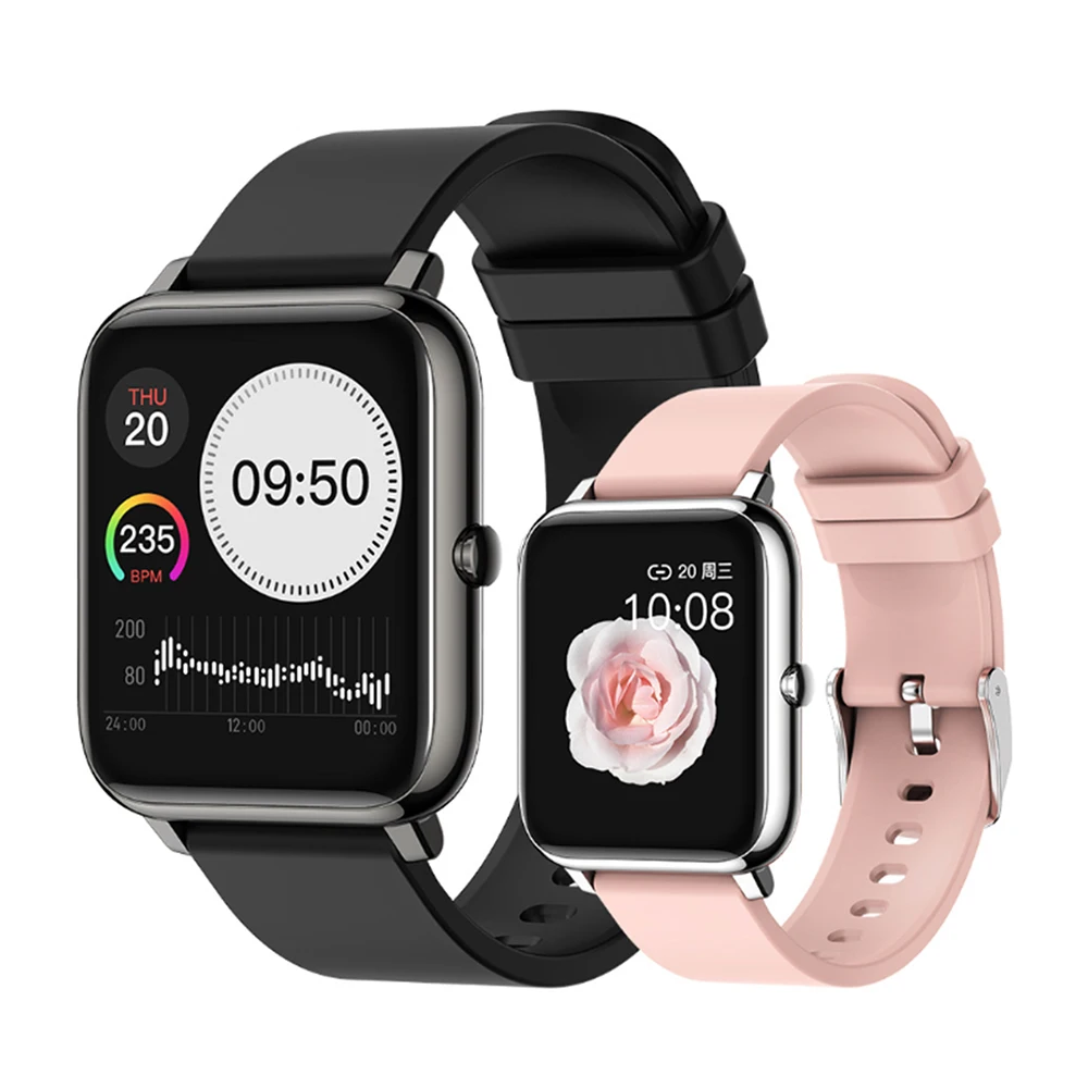 

Multifunction Smartwatch Waterproof Sports Blood Oxygen Heart Rate Blood Pressure Step Report Watch Smart Watch Full Touch