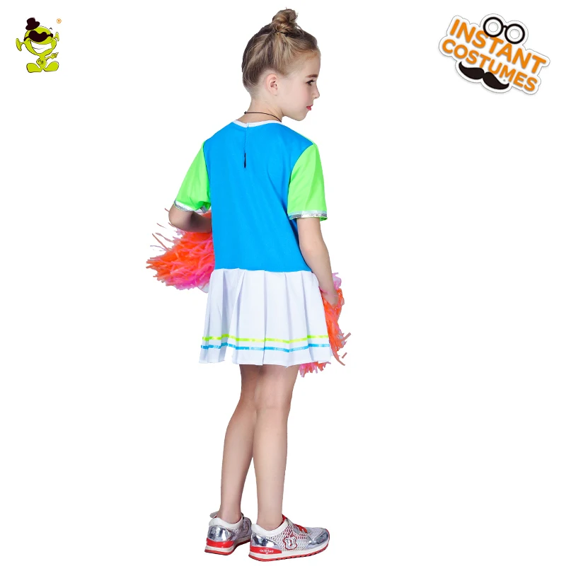 

Girls Cheerleader Costume Girls Cheerleading Costumes Performance Little Girl Dress Classic Cheerleading Dress