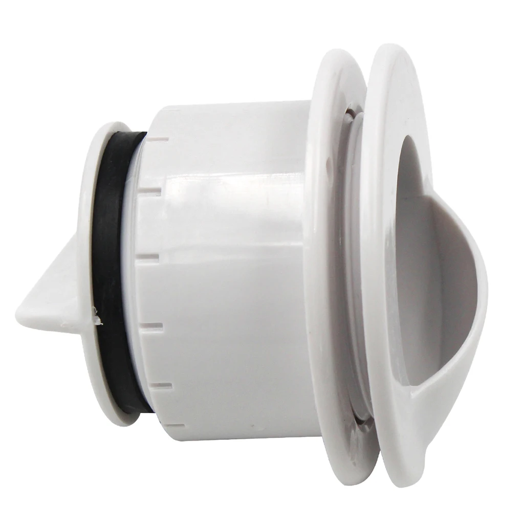 

2.4'' Marine Boat Transom Deck Drain Scupper Valve For Kayak Canoe Yacht