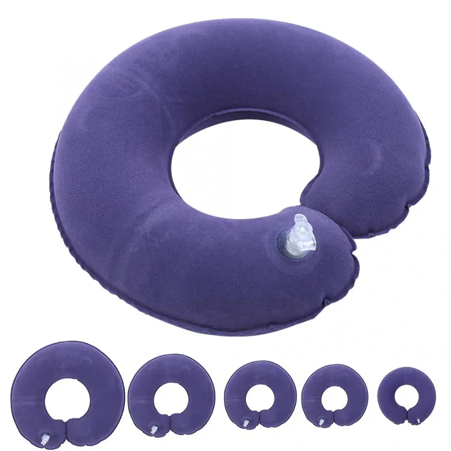 Inflatable Seat Cushion PVC Anti-Bedsore Wheelchair Bedridden Patient Ass Pad Comfort Anti Sore Mat Round | Красота и здоровье