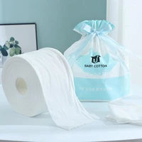 65pcsset face cotton tissue dry wet dual use disposable no additives facial towels bathroom cotton tissue remover for home use